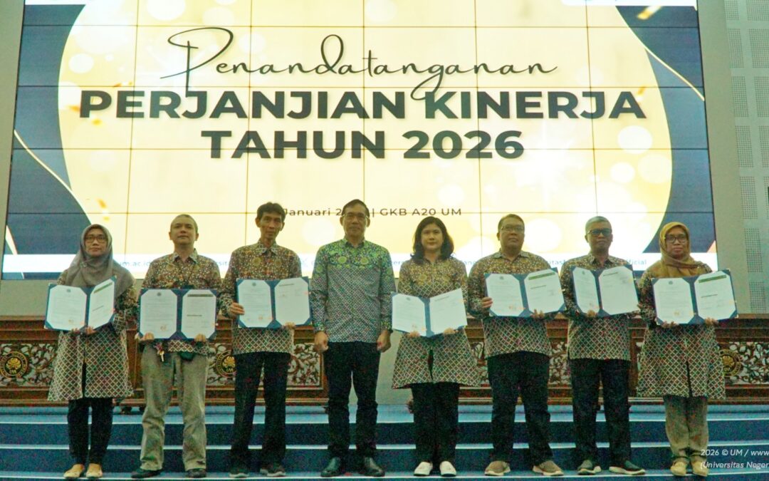 Komitmen Bersama Perkuat Kinerja, UM Gelar PK 2026 dan AKU 2025