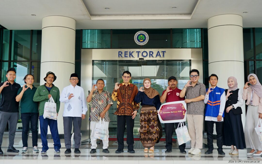 Tebar Berkah Ramadan, CIMB Niaga Syariah Berbagi Bingkisan untuk UM