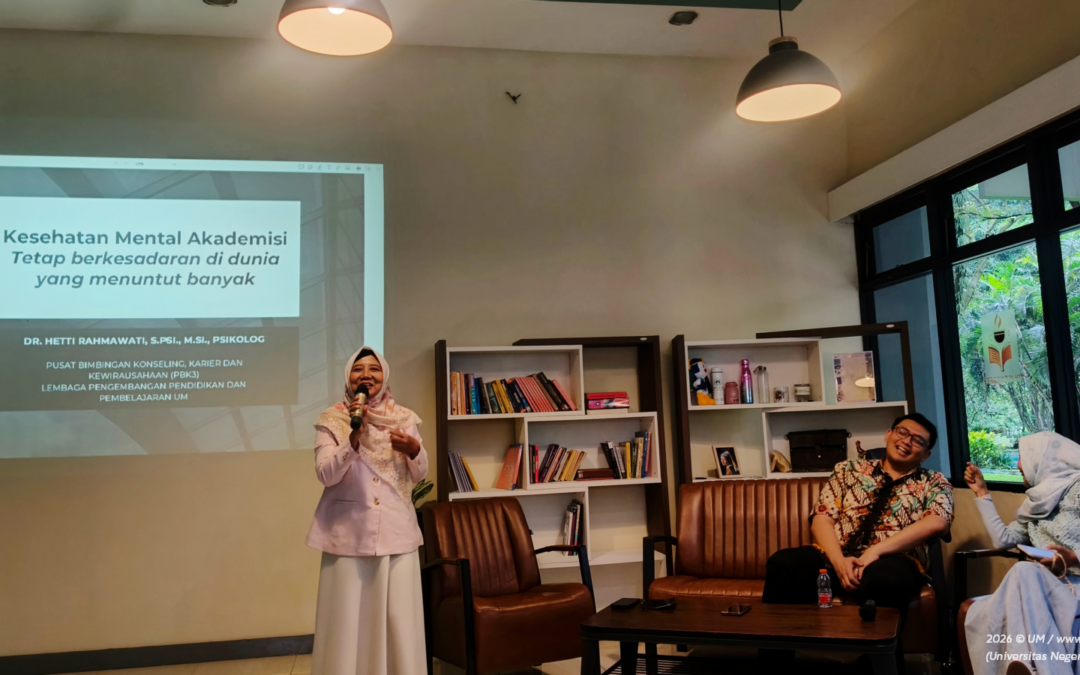 Pentingnya Kesadaran Diri dan Dukungan Sosial, UM Gelar Talk Show Mental Health