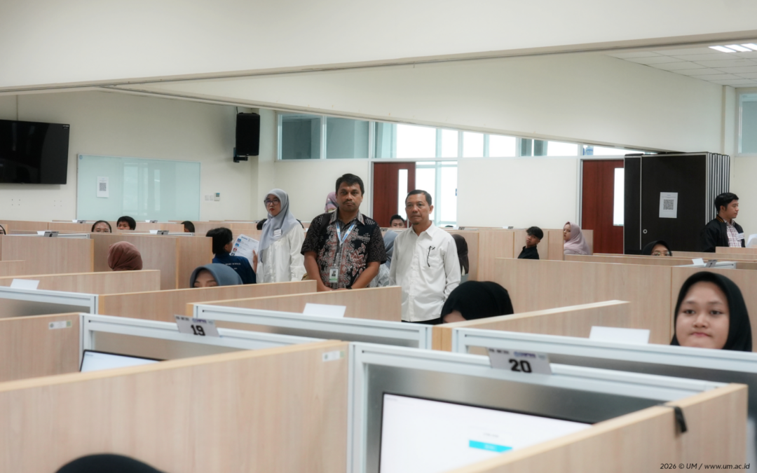 Monev UTBK 2026: UM Perkuat Pengawasan Cegah Kecurangan