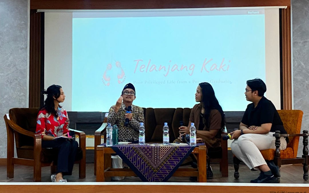Gelar Bedah Buku “Telanjang Kaki”, UM Tingkatkan Nalar Kritis Mahasiswa
