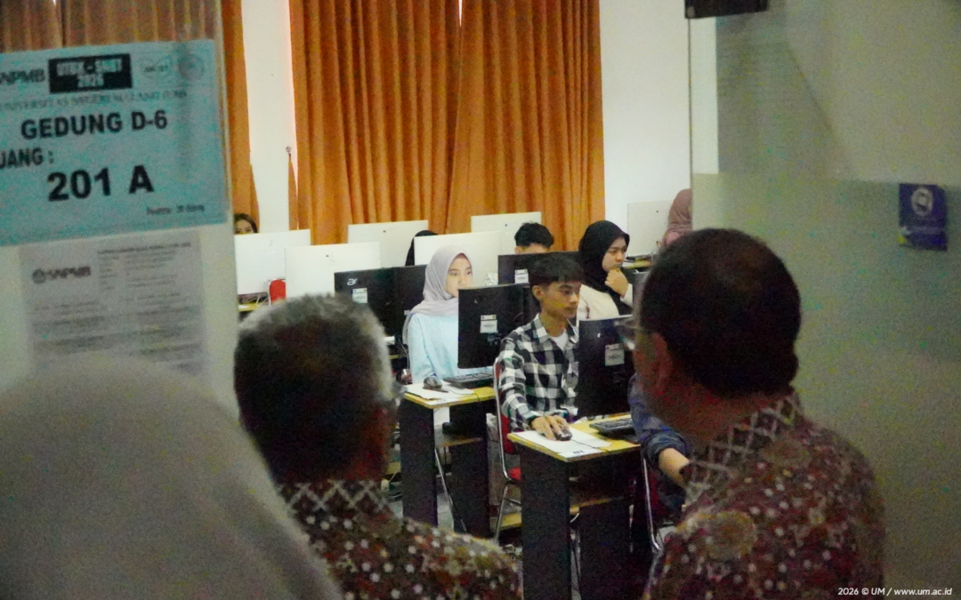 Monev UTBK: Komitmen UM Tingkatkan Keamanan dan Kenyamanan Peserta Tes