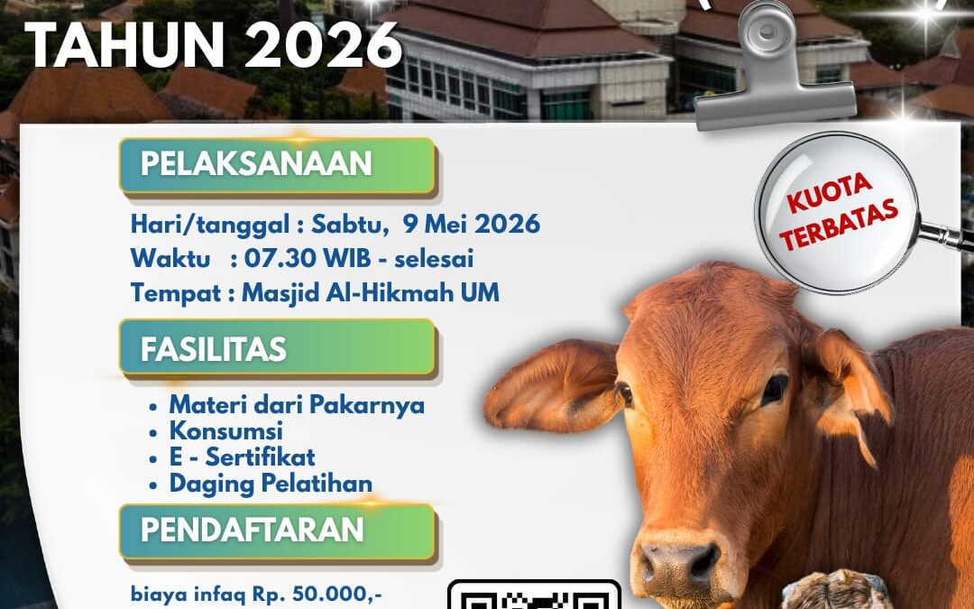 Sosialisasi dan Pelatihan Juru Sembelih Halal (JULEHA) Tahun 2026