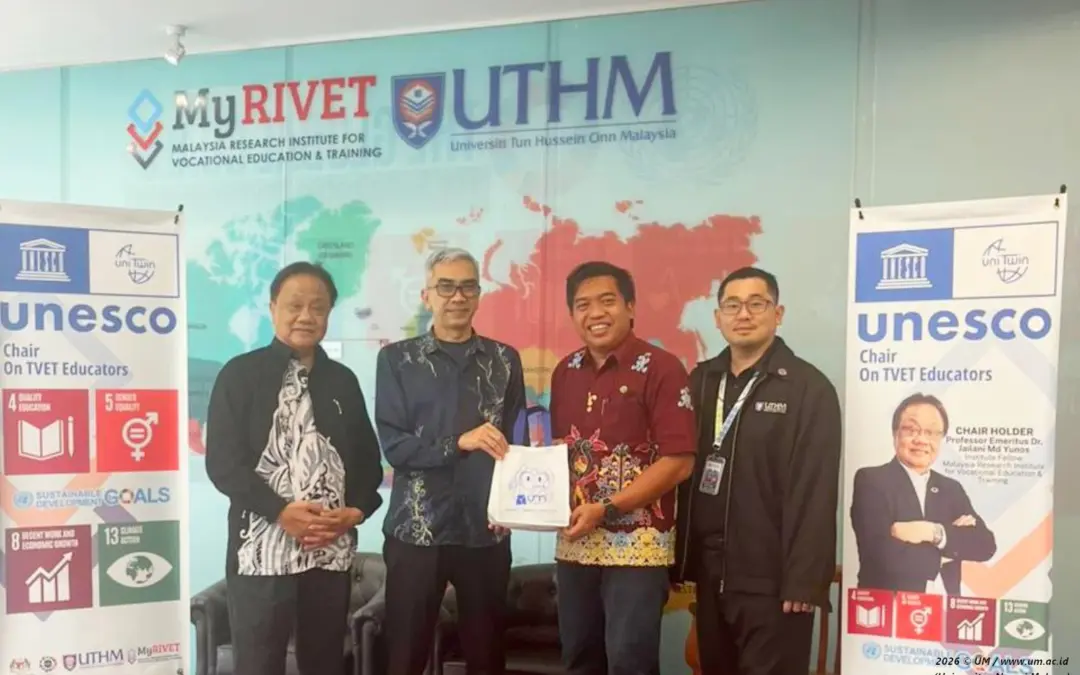 Perkuat Dampak Global, PTB UM Kolaborasi Bersama Negeri Jiran