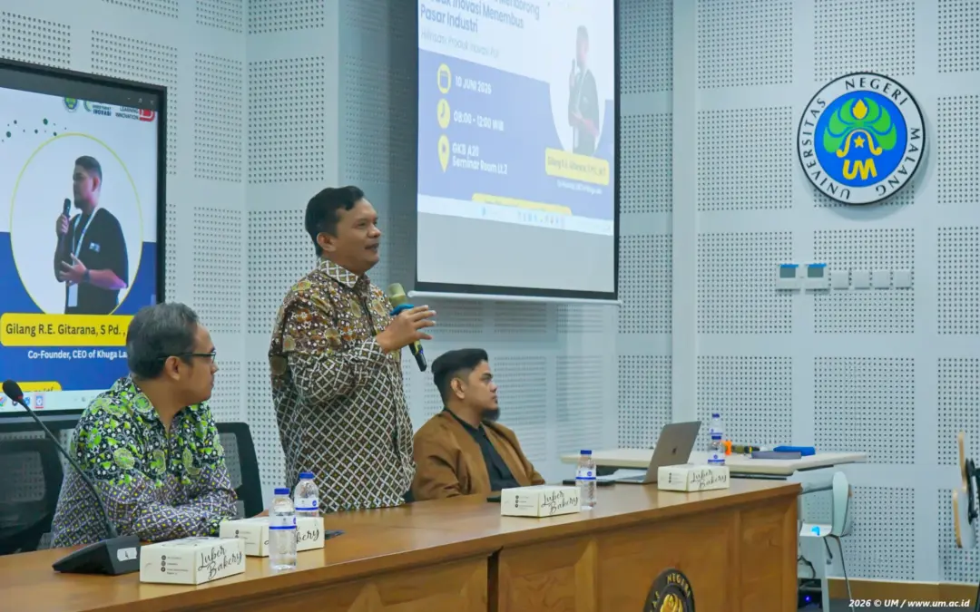 Dorong Hilirisasi Riset, Direktorat Inovasi UM Gelar Workshop Scaling Innovation