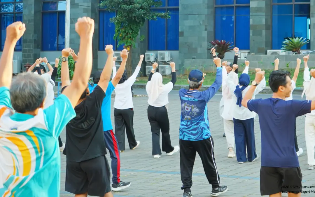 Cardio Day Korpri UM Petakan Kebugaran Tendik demi Layanan Kampus Lebih Prima