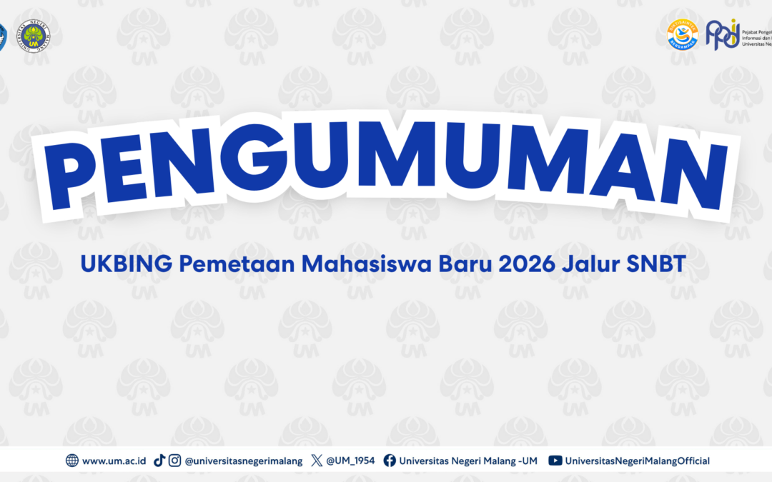 UKBING Pemetaan Mahasiswa Baru 2026 Jalur SNBT