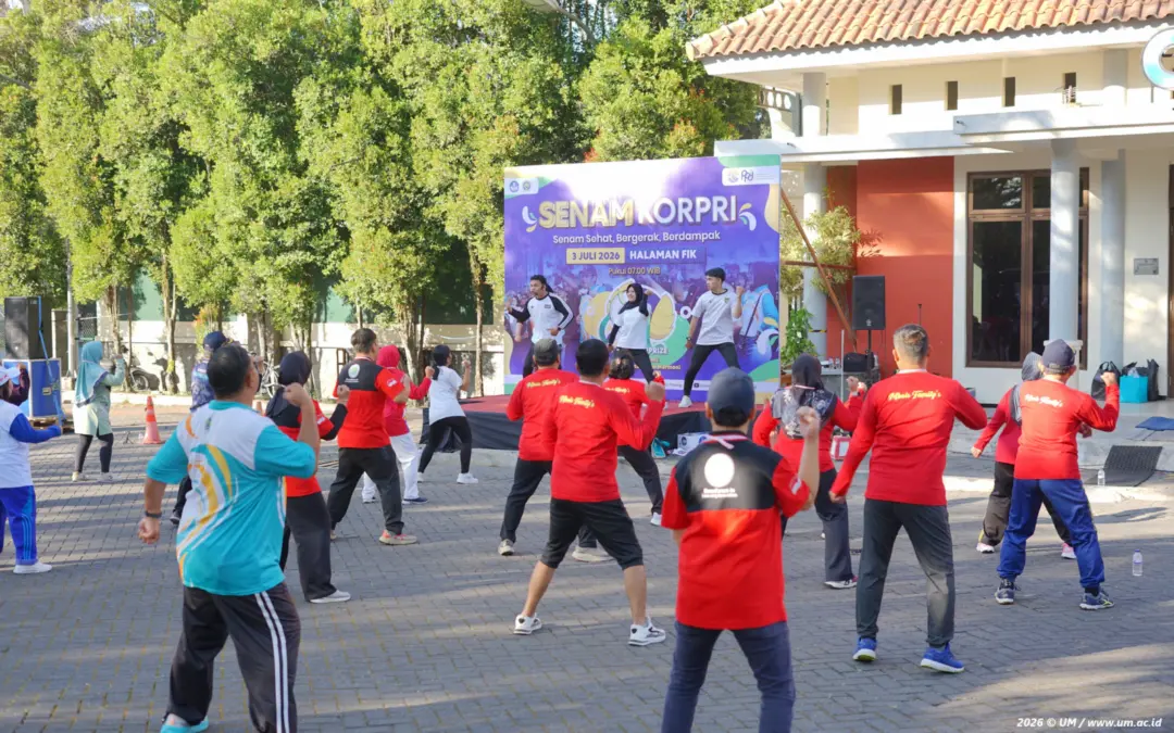 Senam KORPRI UM Dorong Kebiasaan Hidup Sehat yang Berkelanjutan