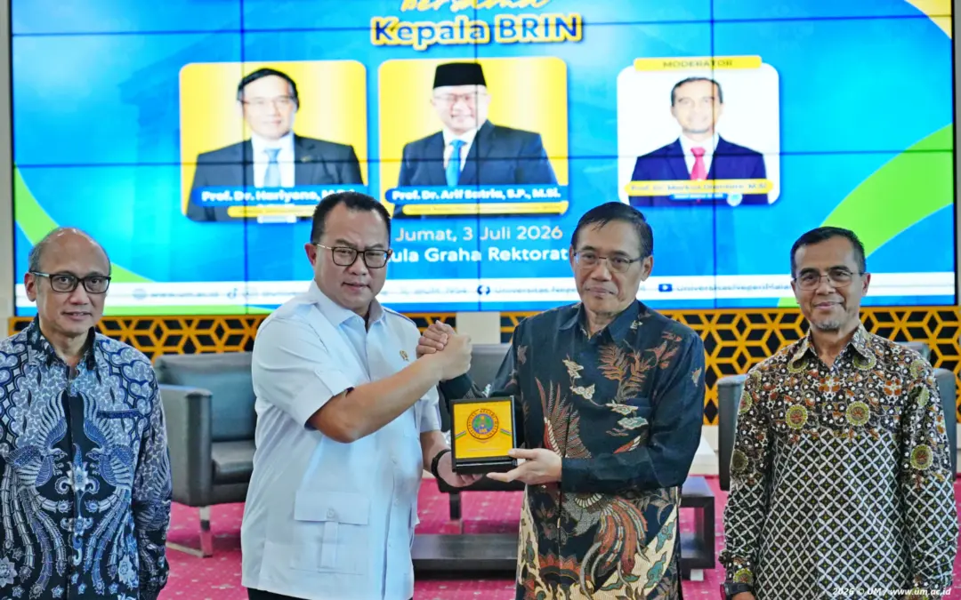 UM dan BRIN Bersinergi Cetak Riset Berdampak bagi Pembangunan Daerah