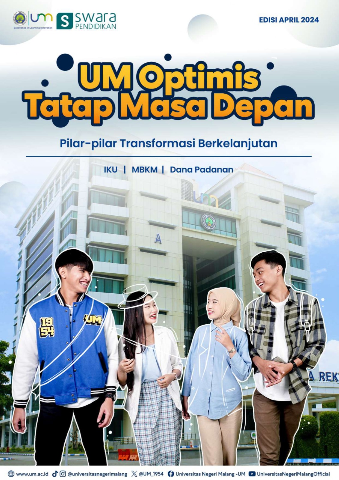 Sampul Majalah Swara Pendidikan edisi April 2024